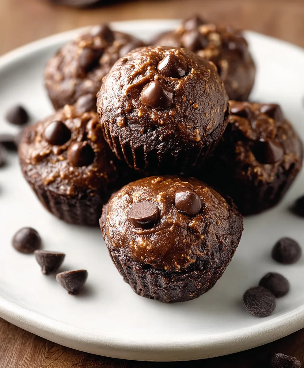 Easy Protein Brownie Bites-Healthy Sweet Treat
