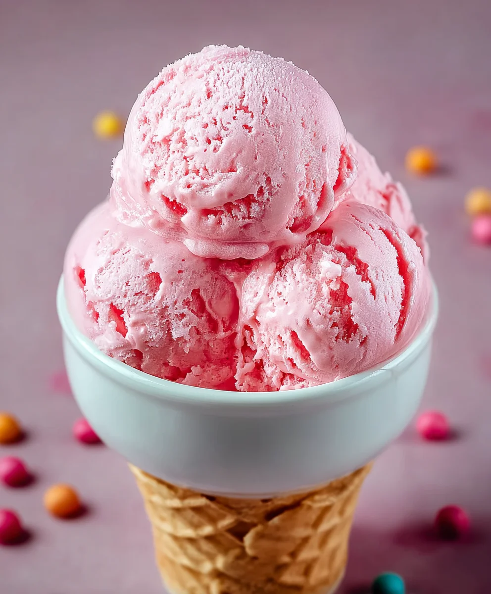 Sweet Bubblegum Ice Cream Recipe - Fun Flavor