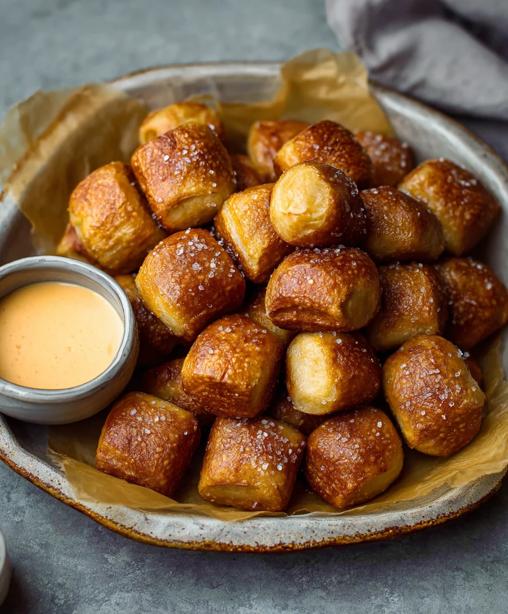 Easy Homemade Soft Pretzel Bites - Best Recipe