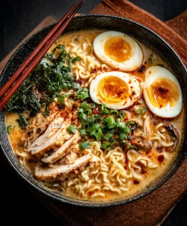 Creamy Garlic Chicken Ramen: An Incredible Ultimate Recipe