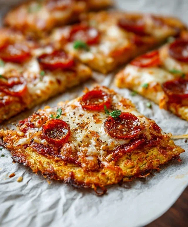 Chicken Crust Pizza (Easy Low Carb Recipe)