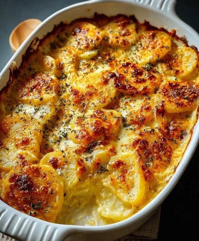 Cheesy Scalloped Potatoes