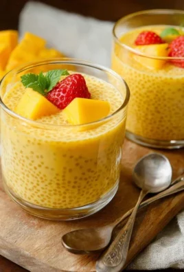 Mango Tapioca Pudding (Mango Sago)