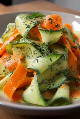 Carrot and Cucumber Ribbon Salad