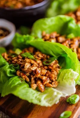 Chicken Lettuce Wraps (PF Chang's Copycat)