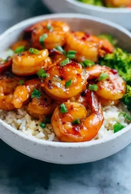 Honey Garlic Shrimp Bowls
