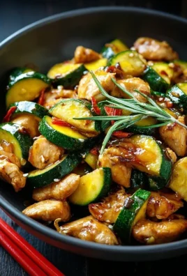 Chicken Zucchini Stir Fry