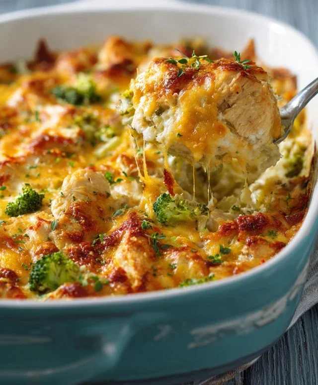 Easy Low Carb Chicken Casserole