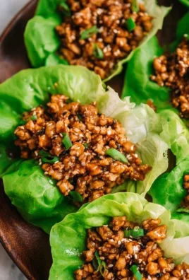 Crunchy PF Chang's Lettuce Wraps