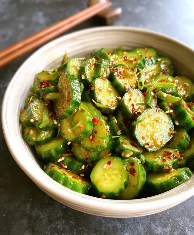 Spicy Asian Cucumber Salad