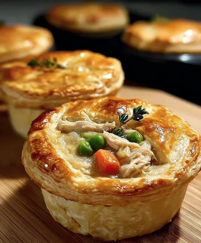 Mini Chicken Pot Pies