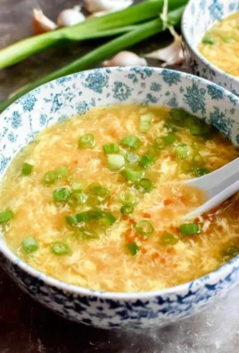 Homemade Egg Drop Soup (Keto & Gluten Free)
