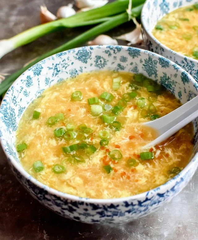 Homemade Egg Drop Soup (Keto & Gluten Free)