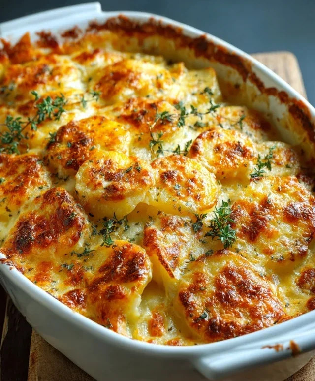 Cheesy Scalloped Potatoes