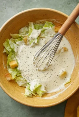 Caesar Salad Dressing (Classic, Creamy & 5 Minutes) 🥗