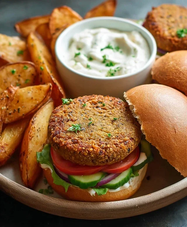 Easy 6-Ingredient Lentil Burgers
