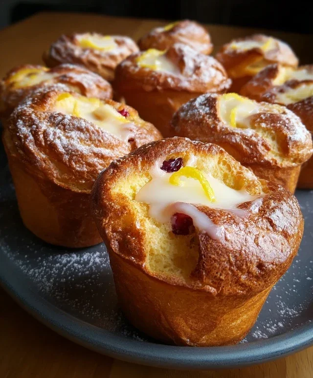 Sparkling Grape Juicecas Portuguese Popovers