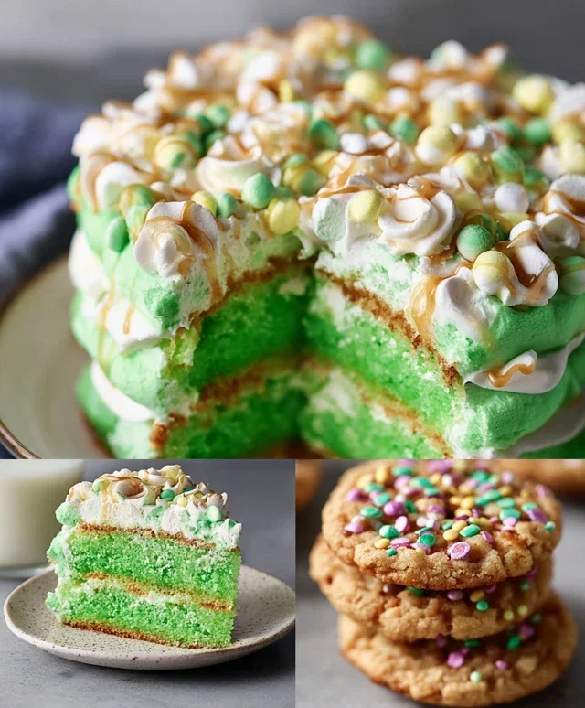 St. Patrick's Day Green Velvet Cupcakes