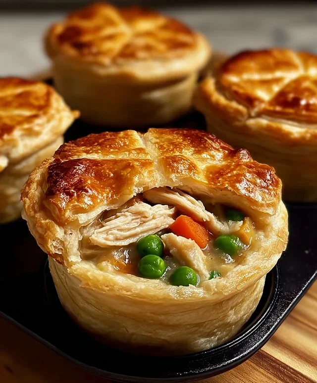 Mini Chicken Pot Pies