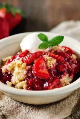Strawberry Cobbler
