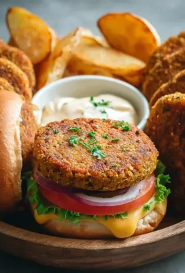 Easy 6-Ingredient Lentil Burgers