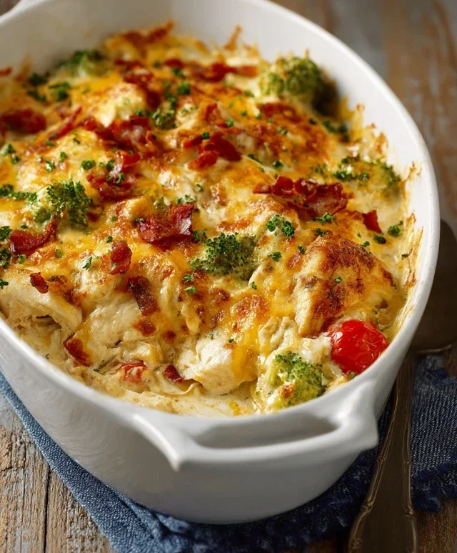 Easy Low Carb Chicken Casserole