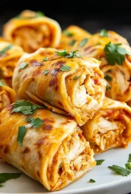 Chicken Enchilada Roll Ups
