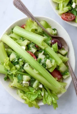 Mediterranean Celery Salad