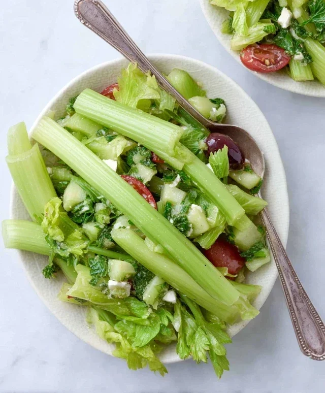 Mediterranean Celery Salad