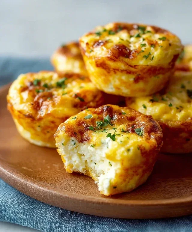 Easy Cottage Cheese Egg Bites