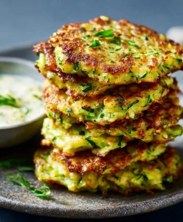 Crispy and Easy Zucchini Fritters Recipe