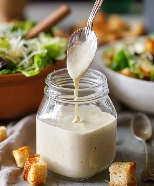 Homemade Caesar Salad Dressing