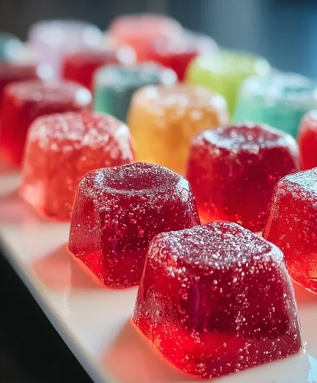 Boozy Jello Candy Melts