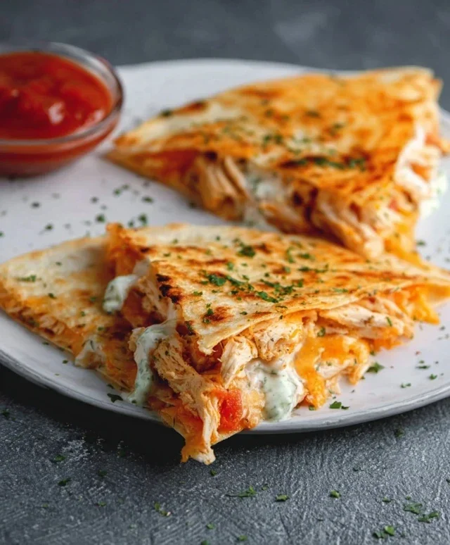 Keto Chicken Quesadilla