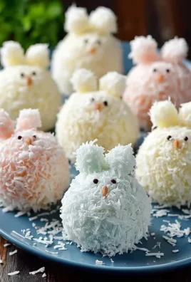 Easter Bunny Coconut Tails