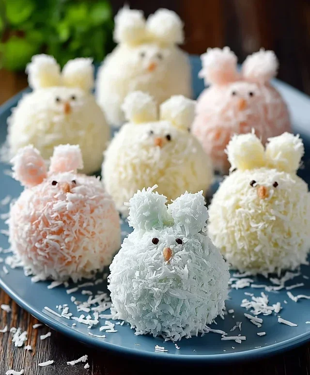 Easter Bunny Coconut Tails