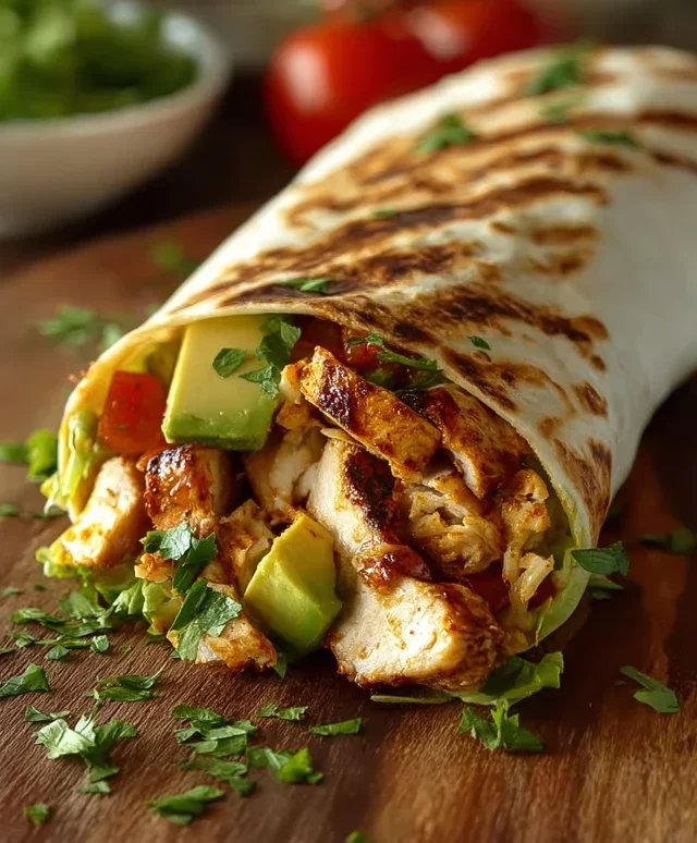 Chicken Avocado Wrap