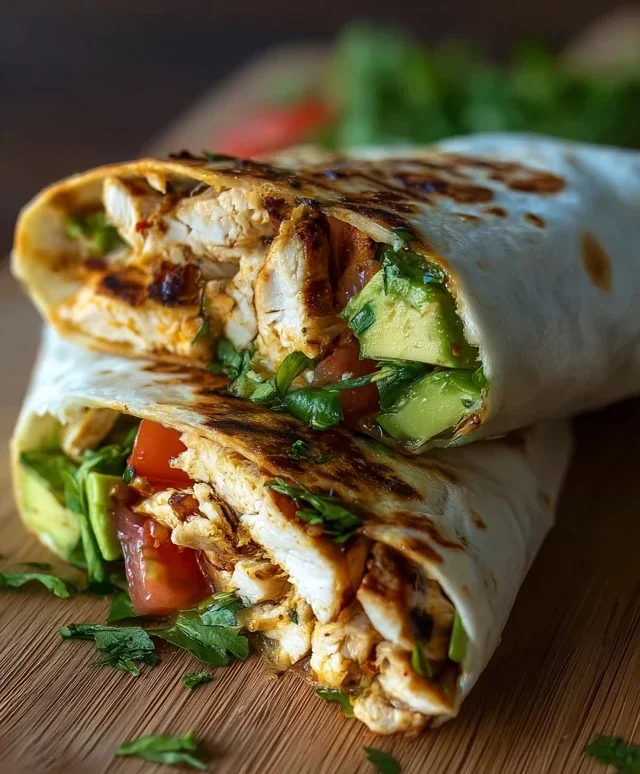 Chicken Avocado Wrap