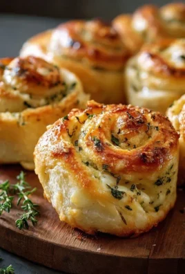 Sourdough Herb and Cheese Rolls