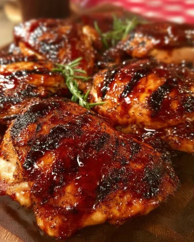 Cherry Dr. Pepper Grilled Chicken