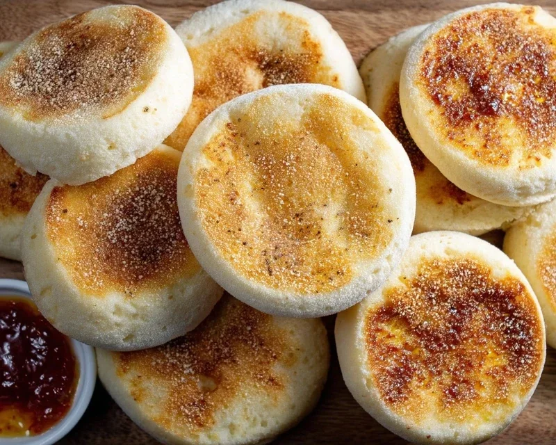 Easy Homemade English Muffins
