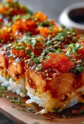 Spicy Salmon Sushi Bake Recipe