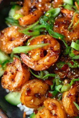 Honey Garlic Shrimp Bowls