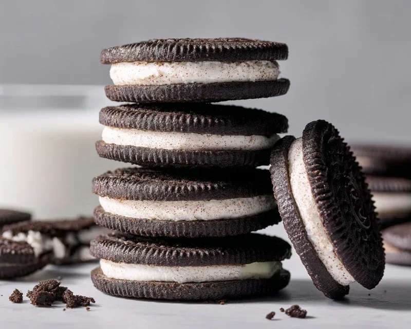 Homemade Oreo Cookies