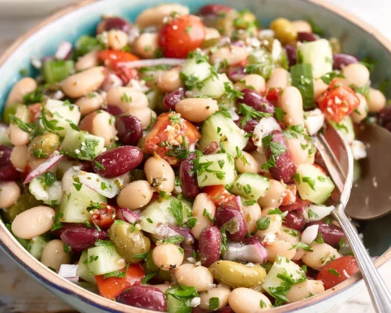 Mediterranean Bean Salad