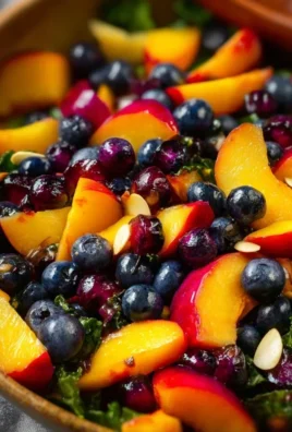 Summer Peach Blueberry Knon-non-non-alcoholic alternativeic non-alcoholic ale Salad