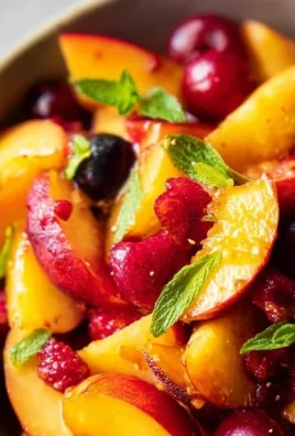 Summer Peach Fruit Salad