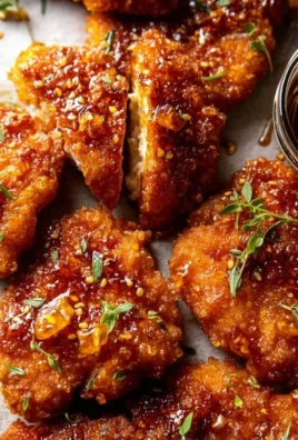 Baked Crunchy Hot Honey Chicken