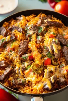 Steak Queso Rice A Flavorful Recipe