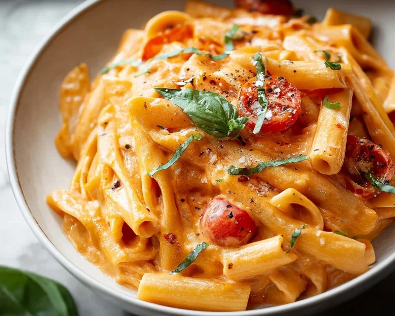 Easy One Pot Creamy Tomato Pasta